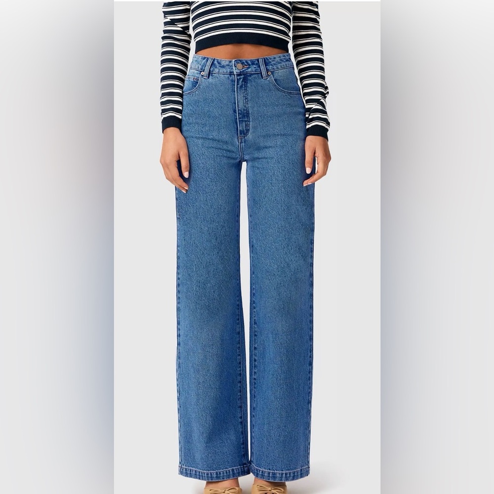 NWT Abrand A’94 High & Wide Women's Blue Jeans